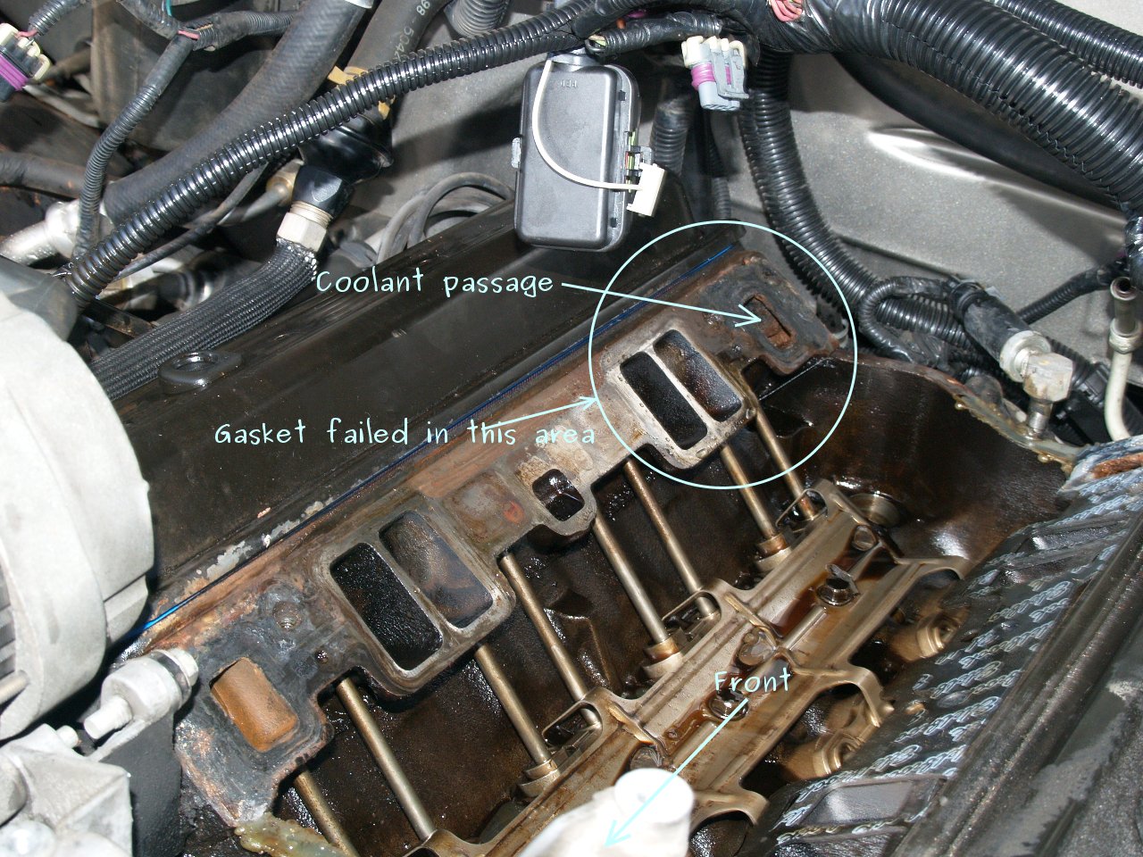 See P2085 in engine